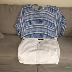 New directions tie neck blouse